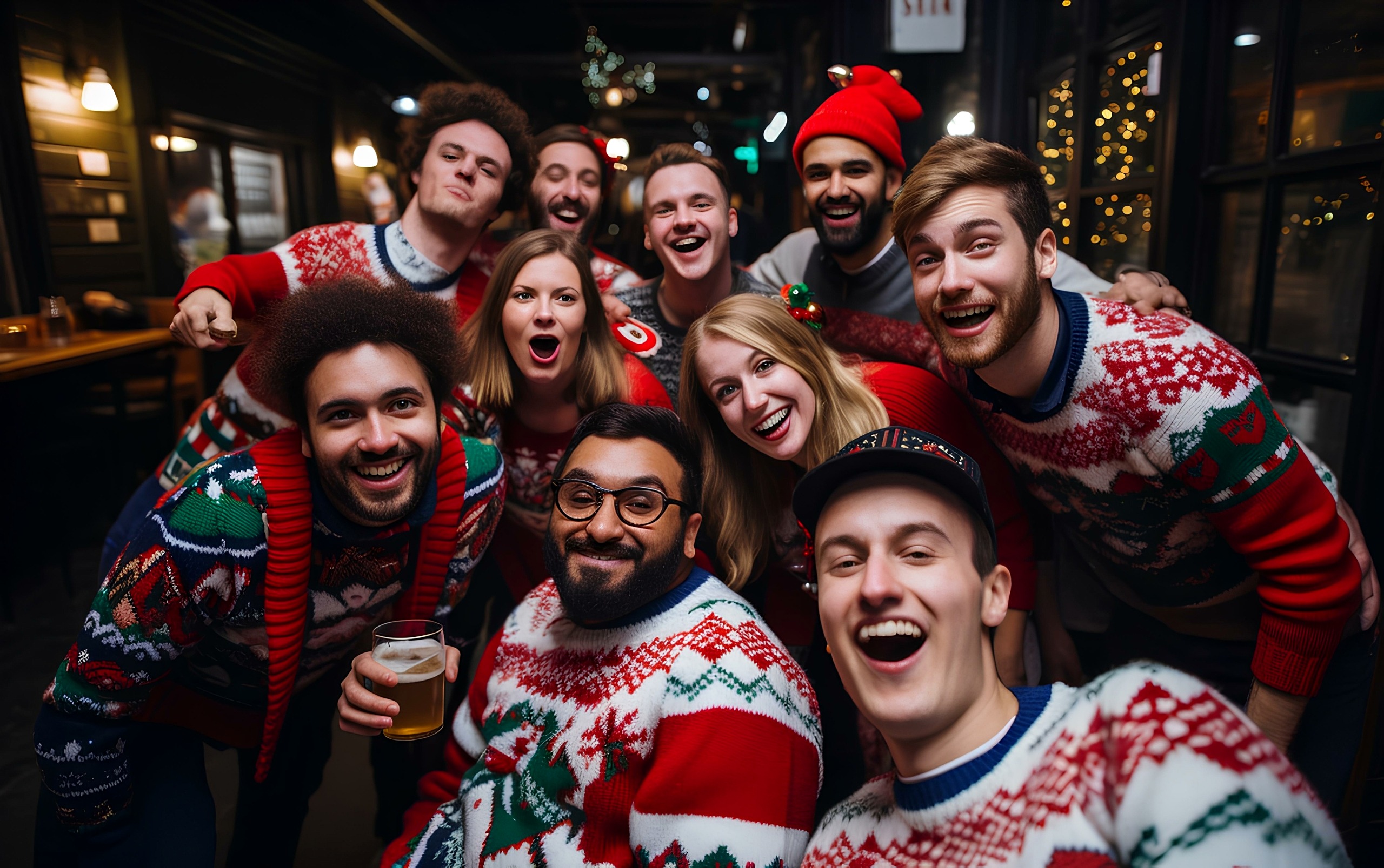 » From Tacky to Trendy: The Evolution and History of Christmas Ugly Sweater Parties  Lee Stillwell