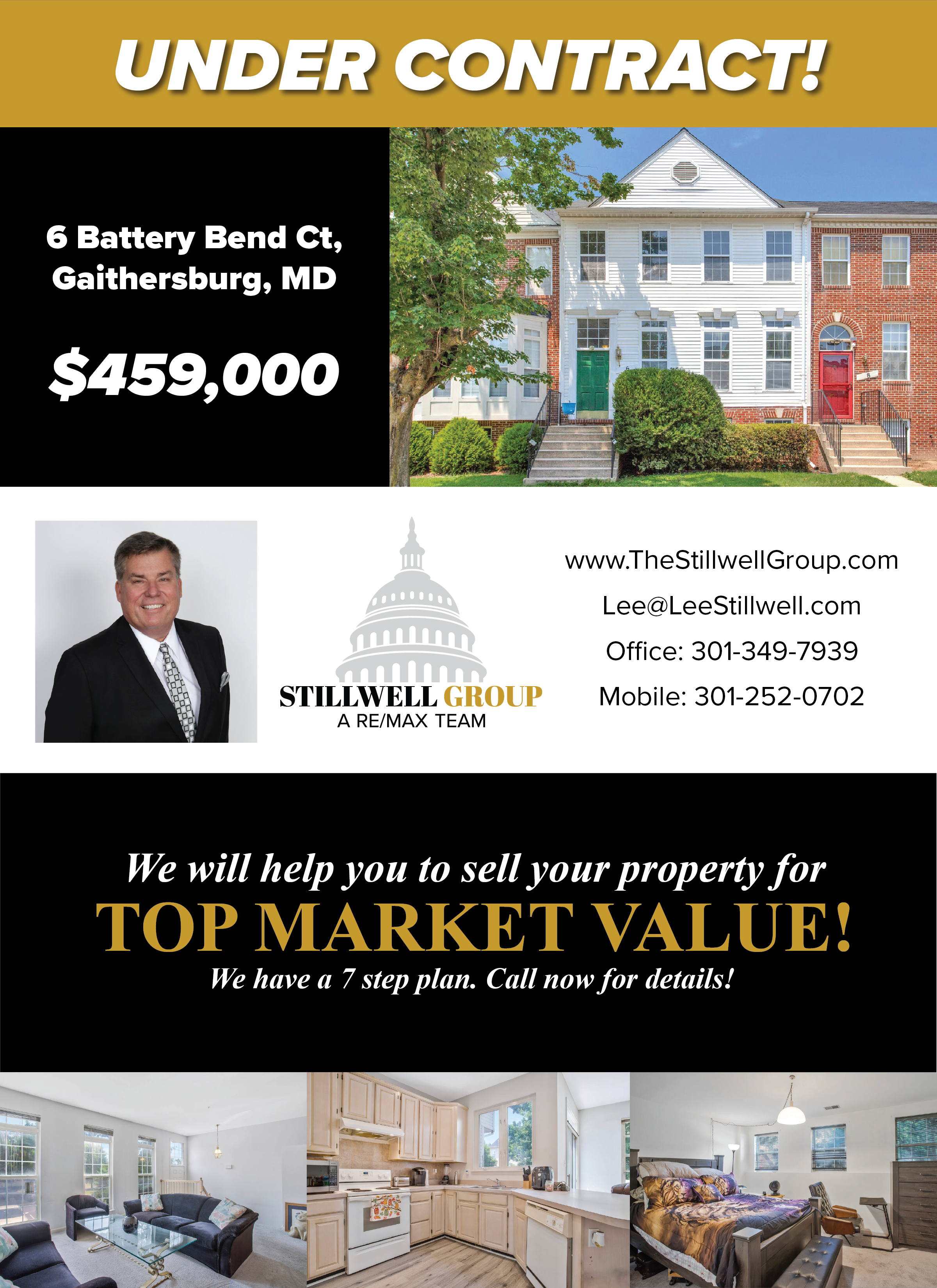 Under Contract! 6 Battery Bend Ct, Montgomery Village, MD 20886