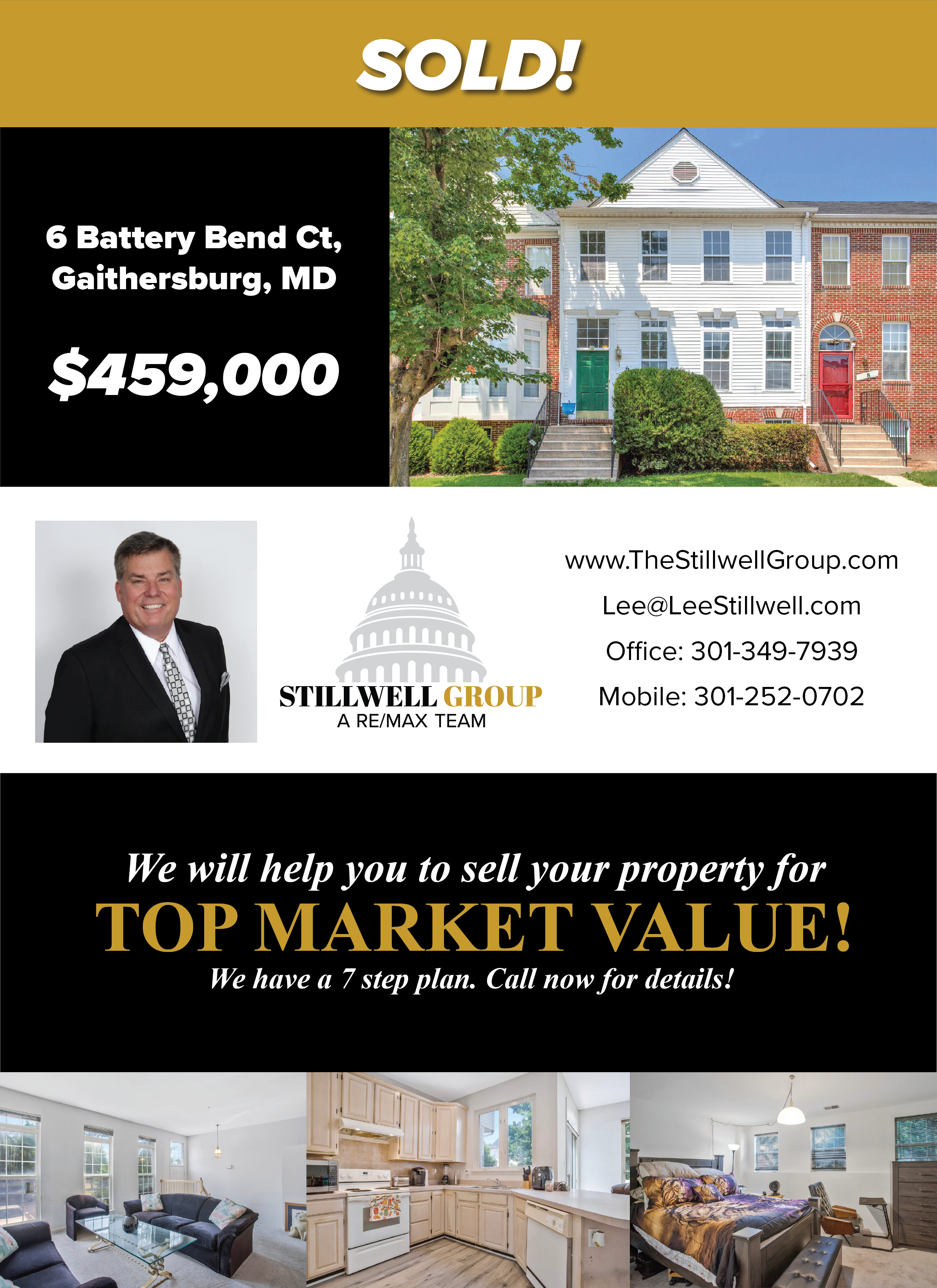 Sold! 6 Battery Bend Ct, Montgomery Village, MD 20886